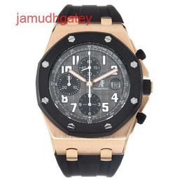 Ap Swiss Luxury Watch Collections Tourbillon Wristwatch Selfwinding Chronograph Royal Oak and Royal Oak Offshore for Men and Women 25940OK.OO.D002CA.01 43OU