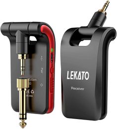 Other Sporting Goods Lekato Wireless Guitar Transmitter Ws60 Receiver 24Ghz Electric Musical Instruments 2 In 1 Plugs 6 Channels 231121