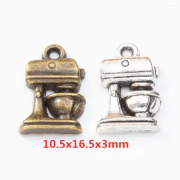 Charms 30 Pieces Of Coffee Machine Retro Metal Zinc Alloy Small Jewellery Fashion Exquisite Pendant Making 8392