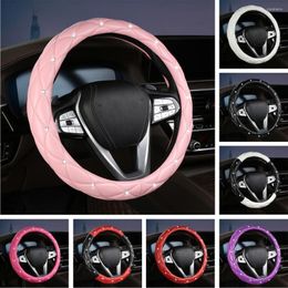 Steering Wheel Covers Protector Reliable Fine Stitching Long Lasting Universal Car Cover For Automobile