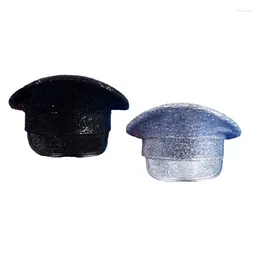 Berets Captain Yacht Sailors Hat Bridal Sequins Navy Costume Accessory Womens Marine Cosplay Props