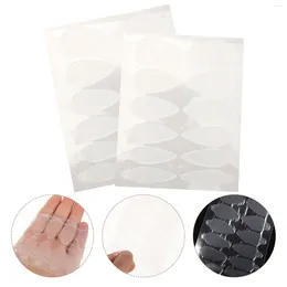 Nail Art Kits 4 Sheets Manicure Tools Guide Sticker Forms Extension Stickers Self Adhesive