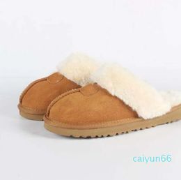 Fashion Various Styles Leather Indoor Men And Women Cotton Slippers Snow Boots