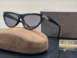 Fashion designer Tom Brand Sunglasses Women's Sunglasses Cat-eye Glasses Men's Glasses Sunglasses UV400