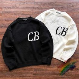 Men's Sweaters 2023fw Cole Buxton Sweater For Men Women Best Quality CB Jacquard Knit Sweatshirts Vintage Sweater T231121