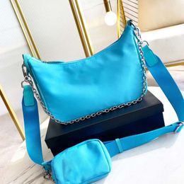 Designer shoulder bag style crossbody bag underarm shoulder chain leather chain bag womens handbag wallet small backpack luxury armrest wallet