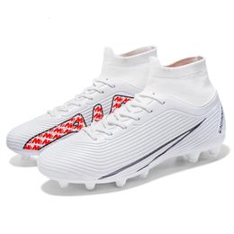 Safety Shoes Men Soccer TF FG Sole Uninsex Football Boots Adults Kids Outdoor Lawn Trainning Futsal Footwear Arrival Size35 45 231120