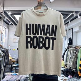 Mens TShirts Human robot printed shirt 230420
