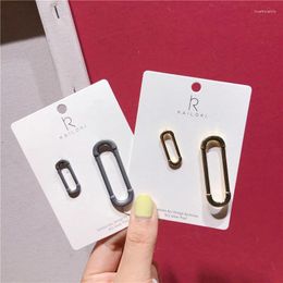 Stud Earrings Rongho Vintage Metal Pins For Women Hiphop Jewellery Geometric Square Brincos Femme Earring