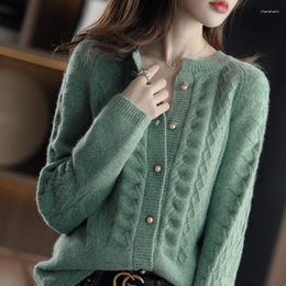 Women's Knits Cardigan For Women Winter Coats 2023 Korean Fashion Female Clothing Pullover Knit Jumper Y2k Ladies Sweater