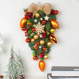 Christmas Decorations decoration Candy hanging decorations above and below used for front door wall tree wreath 231120