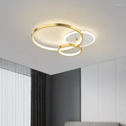 Chandeliers Nordic Luxury LED Smart Chandelier Creative Deco Living Room Interior Decorat Ceiling Lamp Bedroom Dining Lamps