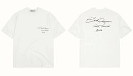 Men's T Shirts Cole Buxton T-Shirt Designer Summer Style Brown Royal Blue Scrawled Slogan Printing CB Casual Short Sleeve Top Tees Loose 592