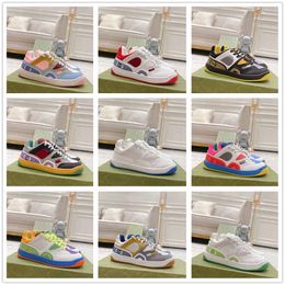 Oversized casual shoes, Colour scheme, white, orange, couple style, gray, foggy green, men's and women's sports casual shoes