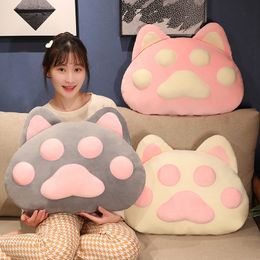 Hot 1pc 60cm/90cmcreative Soft Cat Paw Pillow Animal Toys Chair Seat Cushion Plush Stuffed Sofa Floor Home Children Girls Gift