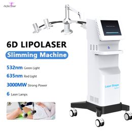 2023 Lipo Laser Weight Loss Machine 532nm Red Light Fat Removal Device Fat Burning Equipment Body Contouring Machine