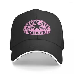 Ball Caps Jerry Jeff Walker Vintage Pink Logo Baseball Cap Snapback Rugby Luxury Woman Men's