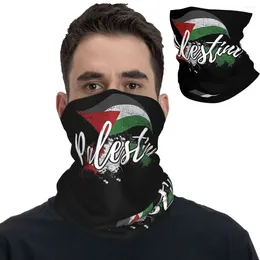 Scarves Palestine Flag Bandana Neck Gaiter Printed Mask Scarf Warm Cycling For Men Women Adult Winter