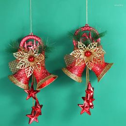 Decorações de Natal Bell Pingente Xmas Grinalda Ornamento Feliz Decoração Natal Navidad Feliz Ano 2024 Pendurado Bel1