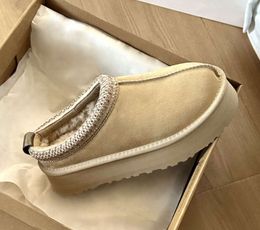 Slippers Lie Women Tasman Tazz Fur Slides Ankle Australia Snow Boots Classic Mustard Seed Ultra Mini Platform Boot Disquette Winter UGGsity slippers 8714ESS