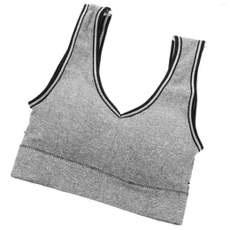 Yoga Outfit Womens Sports Running Vest Fitness Workout Bras Wirefree Girls Women's Lingerie