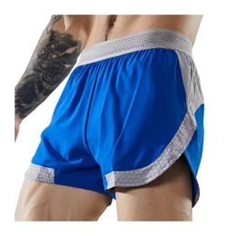 Men's Shorts Men Thin Summer Shorts Sports Quick Dry Running Shorts High Waist Gym Fitness Breathable Jogger Marathon Shorts 230421