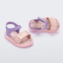 Sandals Fashion Summer Kids Shoes Solid Colour Soft Children Sandals Girls Boys Beach Shoes HMI079 230421