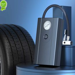 Portable Air Compressor Tire Inflator 12V DC Auto Tire Pump Inflator with Pressure Gauge for Car Tires