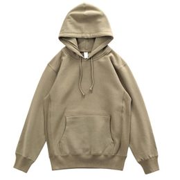 Men's Hoodies & Sweatshirts Hooded Sweater American Retro Cotton Plush Loose Casual Pullover Hoodie Spring And Autumn