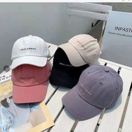 Ball Caps Japanese Style Baseball Cap For Women Men Cotton Solid Sunhat Embroidered Sport Summer Hip Hop Fishing Hat 231120