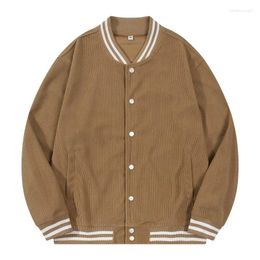 Ethnic Clothing Women Pocket Baseball Jacket Coats Long Sleeved Front Breasted Retro Short Chic And Fashionable Outdoor Female Tops Autumn