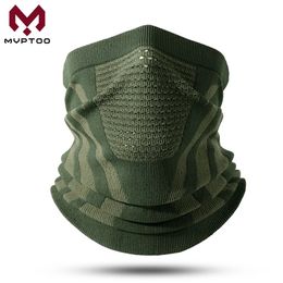 Cycling Caps Masks Motorcycle Neck Gaiter Bikers Warmer Face Cover Moto Riding Winter Windproof Snowmobile Ski Mask Breathable Mesh Bandana Scarf 231120