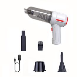 Hand Push Sweepers Portable Handheld Car Home Wireless Vacuum Cleaner HighPower 5000pa5500pa Cordless Air Vaccum Dust Catcher 230421