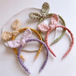 Hair Accessories 2023 Fashion Children's Velvet Fabric Korean Sweet Girl Cute Three-dimensional Wool Ear Hairband