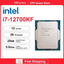 CPUs Intel Core i7 12700KF 36 GHz 12Core 12Thread 12th CPU Processor 10NM L325M 125W LGA 1700 Gaming processador 231120