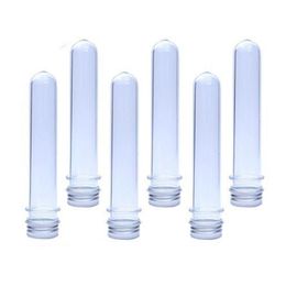 40ML Clear Plastic Empty Refillable Test Tube Bottle Sample Bottle Cosmetic Candy Mask Bath Salts Vial Case Jar Pot Bottle Container Ho Jhje