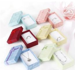 5*8*2.5cm Fashion for Charms Beads Gift Box paper Packaging for Pendants Necklaces Earrings Rings Bracelets Jewellery GB1554 LL