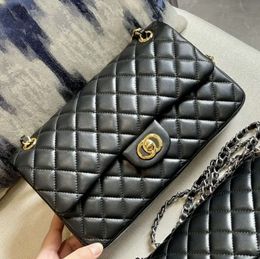 Designer Handbag Shoulder Chain Bag Clutch Flap Totes Bags Wallet Cheque Velour Thread Purse Double Letters Solid Hasp Waist Square Stripe Women Luxury YU516