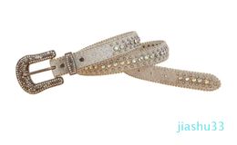 Belts Rhinestones Leathers Womens Jeans Girl Vintage Strap Waistband
