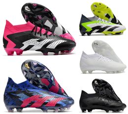 Soccer Football Shoes Predator Accuracy.1 FG BOOTS Lace-Up Mens Boys Cleats Boots High Ankle Size 39-45