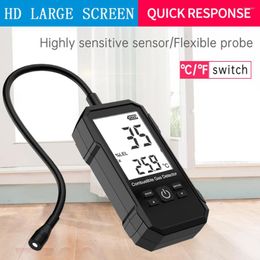 Combustible Gases Leak Detector Natural Leakage Tester Concentration Analyzer Metre And Temperature Test