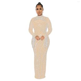 New Work Dresses Zabrina Two-piece Set Birthday Long-sleeved Tops And Skirt Suits Outfits 2 Pcs Skirts Sets For Women's Gauze Diamonds