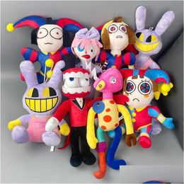 Stuffed Plush Animals Christmas Decorations Animal Toys Circus Clowns Dolls Boys Girls Brithday Gifts 8 Styles 18-34Cm Drop Deliver Dh2Qk