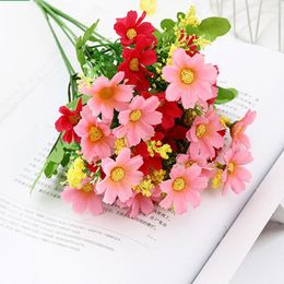 Decorative Flowers 1pcs/lot About 30cm Artificial Gerbera Flower Diy House Decoration Silk Home Display Painting Jump Orchid
