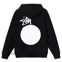 Stussiness Crewneck Designer Hoodie Men's and Women's Printed Bape T-shirt Jumper Couple High Quality Street Hip Hop Loose 11 1308 6785