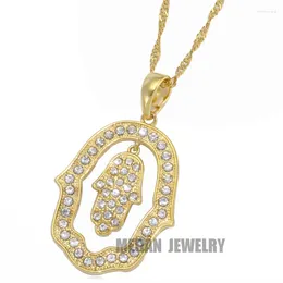 Pendant Necklaces Muslim Hamsa Hand Of Fatima & Necklace Charm Fashion Gift Jewellery
