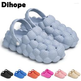 Slippers Slipper Women Men Eva Bubble Ball Slides Sandals Summer Indoor Massage Outdoor Shoes Closed Toe Anti-Slip Fashion Designer