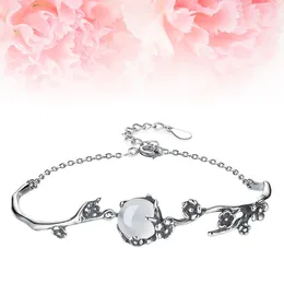 Charm Bracelets Moon Shadow Plum Blossom Bracelet Trendy Bangles For Women Girlfriend Gift