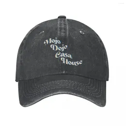 Ball Caps Mojo Dojo Casa House Baseball Accessories Vintage Distressed Denim Unique Dad Hat Men Women Outdoor All Seasons Travel