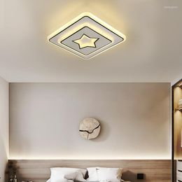 Ceiling Lights Modern Light Aisle Bedroom Lighting Cafe Lounge Fixture LED Tri-color Adjustable